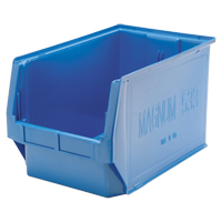 Giant Stacking Containers, 12.375" W x 19.75" D x 11.875" H, Blue Nia-Chem Ltd.