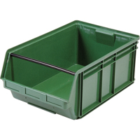 Giant Stacking Containers, 18.375" W x 29" D x 11.875" H, Green Nia-Chem Ltd.
