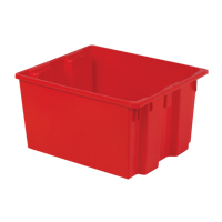 Polylewton Stack-N-Nest&reg; Containers, 13" x 24" x 20", Red Nia-Chem Ltd.