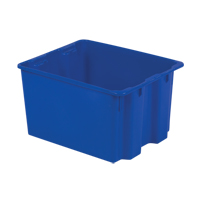Polylewton Stack-N-Nest&reg; Containers, 12" x 21" x 17", Blue Nia-Chem Ltd.