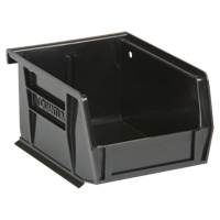 Ultra Stack & Hang Bin, 4-1/8" W x 3" H x 5-3/8" D, Black Nia-Chem Ltd.