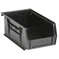 Ultra Stack & Hang Bin, 4-1/8" W x 3" H x 7-3/8" D, Black Nia-Chem Ltd.
