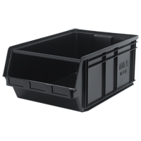 Bac MAGNUM, 11-7/8" ha x 18-3/8" la x 29" p, Capacit&eacute; de 150 lb, Noir Nia-Chem Ltd.