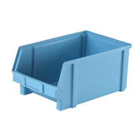 Plastibox<sup>®</sup> Parts Bin, 8-1/10" W x 6" H x 12-4/5" D, Blue CD236 | Nia-Chem Ltd.