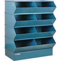 Syst&egrave;mes sectionnels &agrave; assembler, Cap. 5000 lb, 37" la x 24" p x 44" h, Bleu Nia-Chem Ltd.