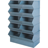 Syst&egrave;mes sectionnels &agrave; assembler, Cap. 5000 lb, 37" la x 24" p x 55" h, Bleu Nia-Chem Ltd.
