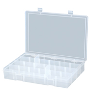 Compact Compartment Cases, 13.125" W x 2.3125" D x 9" H, 24 Compartments Nia-Chem Ltd.