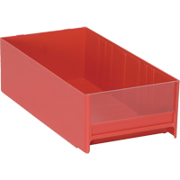 Cabinet Drawer, 5-5/8" W x 11" D x 3-5/16" H, Red Nia-Chem Ltd.