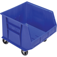 Bac mobile, 14" ha x 16-1/2" la x 18" p, Capacit&eacute; de 75 lb, Bleu Nia-Chem Ltd.