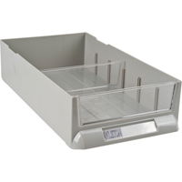 Replacement Drawer for KPC-100 Parts Cabinets, Plastic, 6-3/8" W x 11-3/10" D x 2-11/16" H, Grey Nia-Chem Ltd.