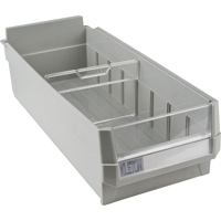 Replacement Drawer for KPC-HD Heavy-Duty Parts Cabinets, Plastic, 6-1/2" W x 14-4/5" D x 4" H, Grey Nia-Chem Ltd.