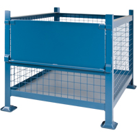 Contenants de vrac empilables, 34,5" la x 40,5" p x 30" h, Capacit&eacute; de 3000 lb Nia-Chem Ltd.