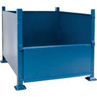 Bulk Stacking Containers, 30" H x 34.5" W x 40.5" D, 3500 lbs. Capacity Nia-Chem Ltd.