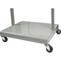Mobile Tilt Bin Rack - Cart Only, Double-sided, 26-1/4" W x 22" D x 57-1/2" H Nia-Chem Ltd.