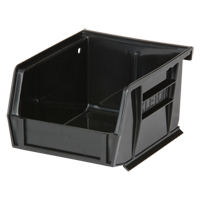 Stack & Hang Bin, 4-1/8" W x 3" H x 5-3/8" D, Black Nia-Chem Ltd.
