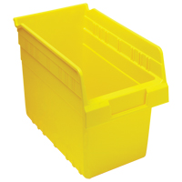 Bacs pour &eacute;tag&egrave;re Store-Max, 6-5/8" la x 8" H x 11-5/8" p, Jaune, Capacit&eacute; 44 lb Nia-Chem Ltd.
