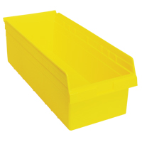 Bacs pour &eacute;tag&egrave;re Store-Max, 11-1/8" la x 8" H x 23-5/8" p, Jaune, Capacit&eacute; 68 lb Nia-Chem Ltd.