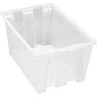 Contenant robuste Stack & Nest, 15" x 19,5" x 29,5", Transparent Nia-Chem Ltd.