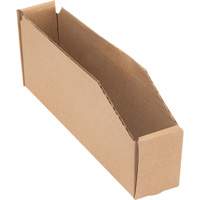 Boîtes profondes en carton ondul&eacute;, 1-15/16" la x 11-1/4" p x 4-1/2" h, Beige Nia-Chem Ltd.