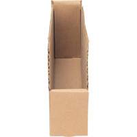 Boîtes profondes en carton ondul&eacute;, 1-15/16" la x 11-1/4" p x 4-1/2" h, Beige Nia-Chem Ltd.