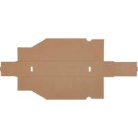 Boîtes profondes en carton ondul&eacute;, 2-7/8" la x 11-1/4" p x 4-1/2" h, Beige Nia-Chem Ltd.