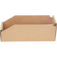 Boîtes profondes en carton ondul&eacute;, 3-3/4" la x 11-1/4" p x 4-1/2" h, Beige Nia-Chem Ltd.