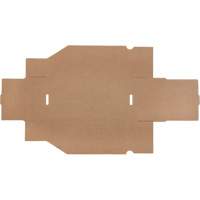 Boîtes profondes en carton ondul&eacute;, 5-3/4" la x 11-1/4" p x 4-1/2" h, Beige Nia-Chem Ltd.