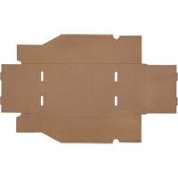 Boîtes profondes en carton ondul&eacute;, 7-5/8" la x 11-5/16" p x 4-1/2" h, Beige Nia-Chem Ltd.