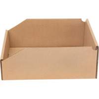 Boîtes profondes en carton ondul&eacute;, 9-3/4" la x 11-1/4" p x 4-1/2" h, Beige Nia-Chem Ltd.
