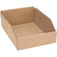 Boîtes profondes en carton ondul&eacute;, 8-3/4" la x 11-1/4" p x 4-1/2" h, Beige Nia-Chem Ltd.