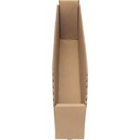 Boîtes profondes en carton ondul&eacute;, 2-7/8" la x 17-1/4" p x 4-1/2" h, Beige Nia-Chem Ltd.