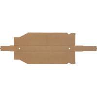 Boîtes profondes en carton ondul&eacute;, 2-7/8" la x 17-1/4" p x 4-1/2" h, Beige Nia-Chem Ltd.