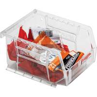 Bacs tr&egrave;s transparents Ultra, 4-1/8" la, 3" h x 5-3/8" p, Transparent Nia-Chem Ltd.