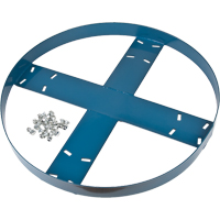 Drum Dolly Frame, Steel, 750 lbs. Capacity, 24" Diameter Nia-Chem Ltd.