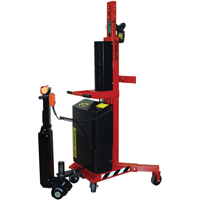 Ergonomic Drum Handler Power Lift & Drive - DM-1100-PLD, 30 - 85 US Gal. (25 - 70 Imperial Gal.) Nia-Chem Ltd.
