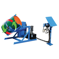 Basculeur de baril Tilt to Load, 55 gal. US (45 gal. imp.) Capacit&eacute;, Vitesse variable, 2 CV Nia-Chem Ltd.