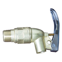 Soupape de baril en zinc sans pare-flamme, Alliage de zinc, entr&eacute;e NPT 3/4" Nia-Chem Ltd.
