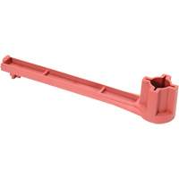 Cl&eacute; pour bouchon-&eacute;crou sp&eacute;cialis&eacute;e &agrave; un seul c&ocirc;t&eacute;, Ouverture de 1-1/4", Poign&eacute;e 8", Nylon anti&eacute;tincelles Nia-Chem Ltd.