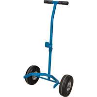 Cylinder Cart, Flat-Free Wheels, 15-1/2" W x 14-1/4" L Base, 600 lbs. Nia-Chem Ltd.