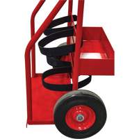 Hot Works Fire Prevention Cart, Semi-Pneumatic Wheels, 17.75" W x 8.9" L Base, 100 lbs. Nia-Chem Ltd.