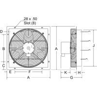 Ventilateurs d'&eacute;vacuation &agrave; volets Nia-Chem Ltd.