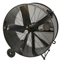 Heavy-Duty Fixed Belt Drive Drum Fan, Industrial, 2 Speed, 42" Diameter Nia-Chem Ltd.