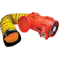 Blower with Canister & Ducting, 1 HP, 1842 CFM EB262 | Nia-Chem Ltd.