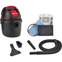 Portable Shop Vacuum, Wet-Dry, 2.5 HP, 2.5 US Gal. (9.5 Litres) Nia-Chem Ltd.