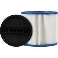 Filtre pour aspirateur pour d&eacute;bris secs/humides CleanStream Gore, Cartouche/Hepa, Pour 5 gal. US Nia-Chem Ltd.