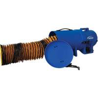 8" Air Blower with 15' Ducting & Canister, 1/4 HP, 816 CFM EB537 | Nia-Chem Ltd.