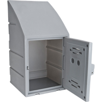Locker, 15" x 15" x 31", Grey, Assembled FC691 | Nia-Chem Ltd.