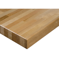 Dessus d'&eacute;tabli en bois dur stratifi&eacute;, 84" la x 48" p, Bordure Carr&eacute;e, &eacute;paisseur 1-3/4" Nia-Chem Ltd.