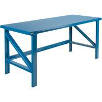 Extra Heavy-Duty Workbenches - All-Welded Benches, Steel Surface Nia-Chem Ltd.