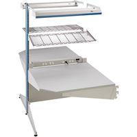 Arlink Preconfigured Workstation, 36" W x 56" D x 84" H, Double Sided Corner Add-On Nia-Chem Ltd.